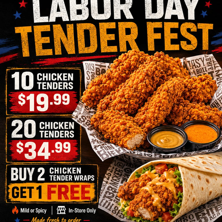 Labor Day Tender Fest · Sept 4–7