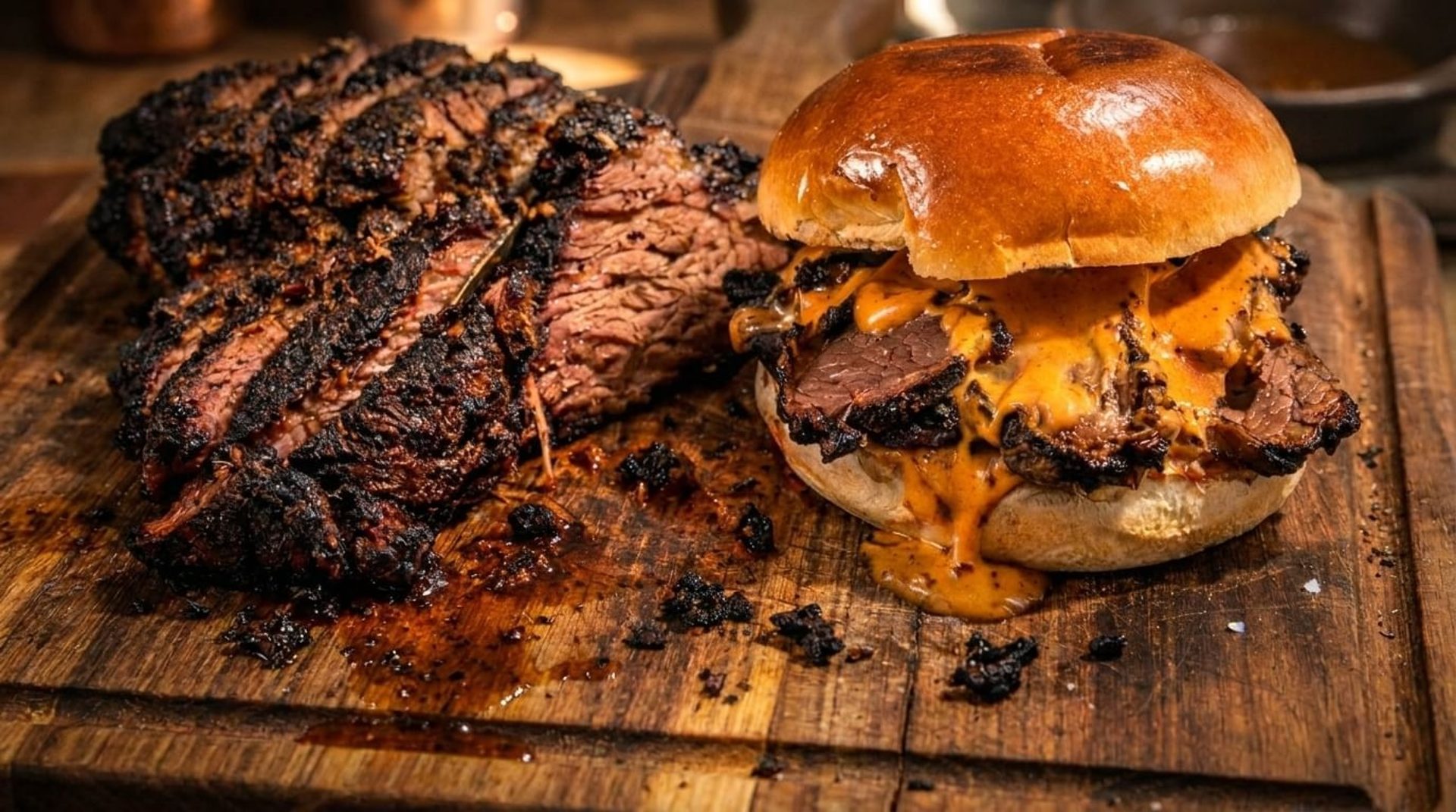 Chicken, Burgers, and Brisket